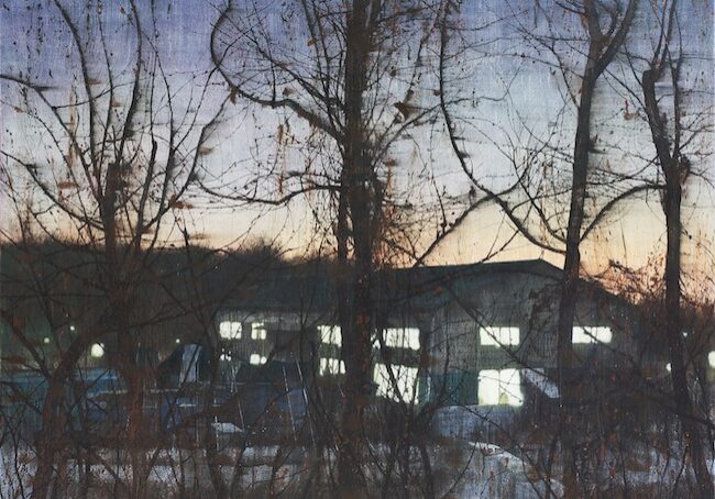 Glow of factory
180 x 230 cm, acrylic on canvas, 2015
